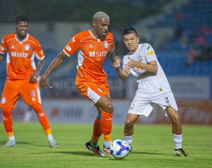 SHB Đà Nẵng đã có trận thắng Bình Định trong trận "chung kết muộn" - Ảnh: Phi Hải