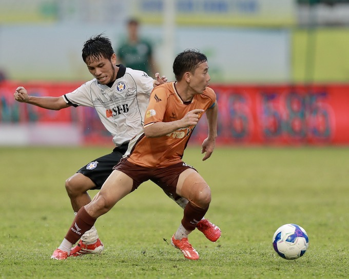 SHB Đà Nẵng đã giành được 1 điểm trước HAGL - Ảnh: Minh Trần